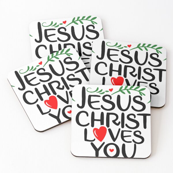 Item preview, Jesus Christ loves you designed and sold by Celefais.