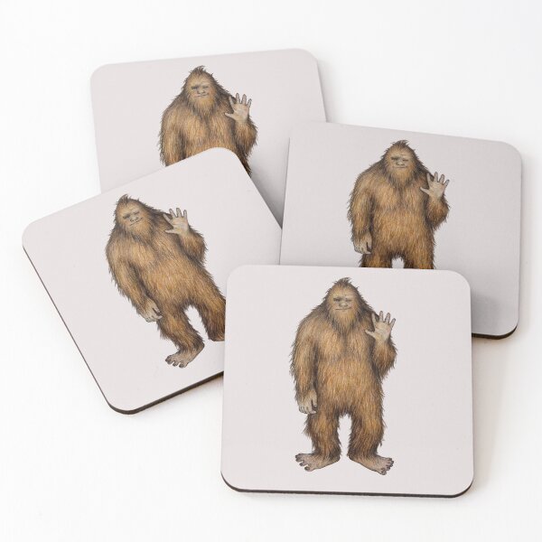 Item preview, Friendly Bigfoot  designed and sold by katjaboiko.