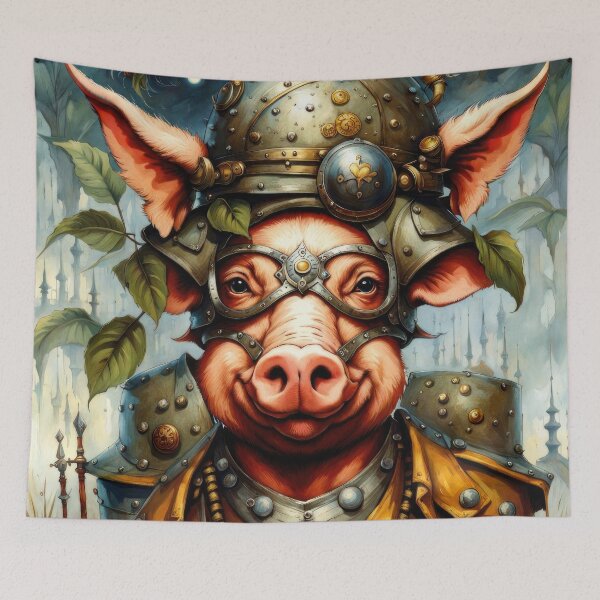 Item preview, Warrior Pig designed and sold by filusattila.