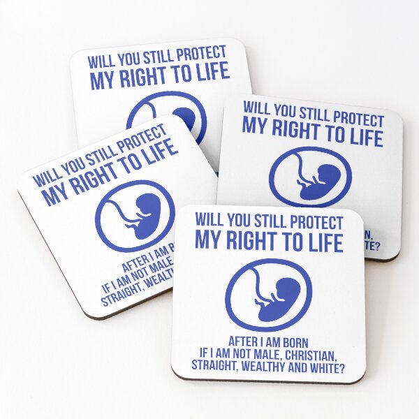 Item preview, Will you still protect my right to life?  designed and sold by Rachel the Artist .