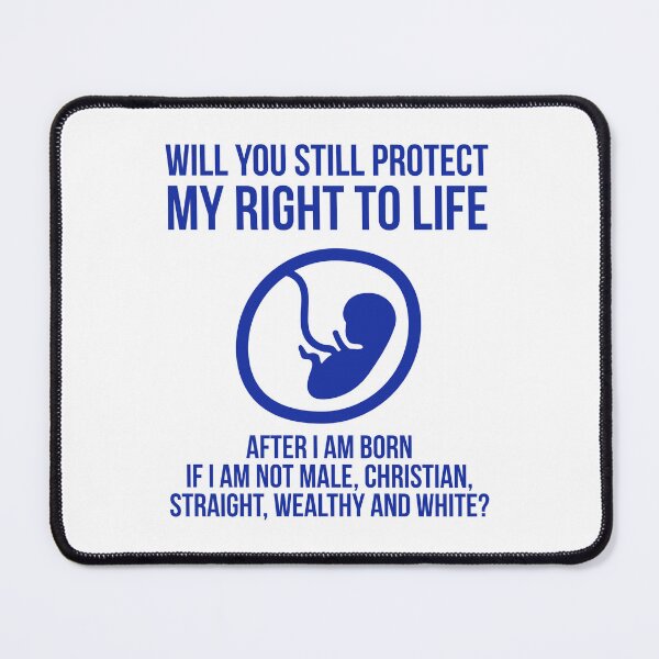 Item preview, Will you still protect my right to life?  designed and sold by Rachel the Artist .