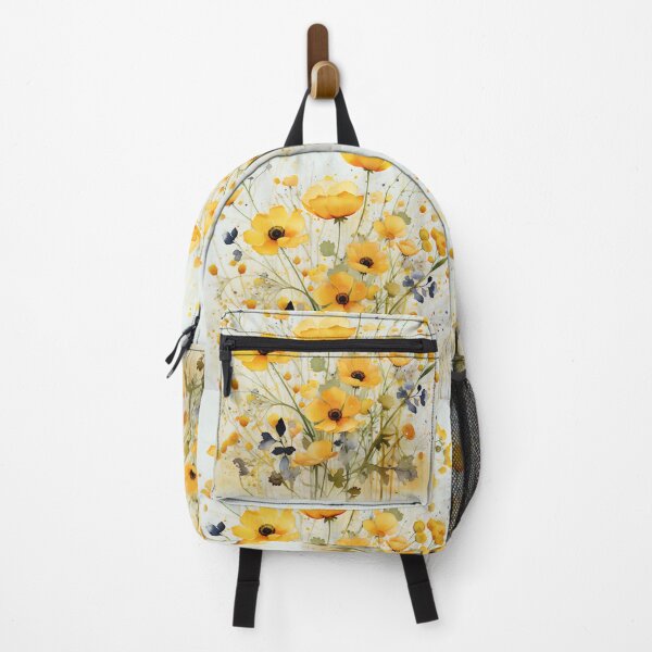 Item preview, Abstract Yellow Wildflowers designed and sold by KingExpressions.