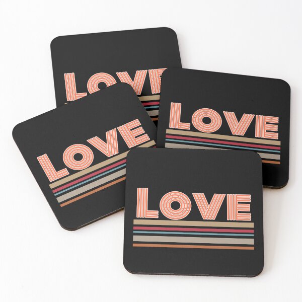 Item preview, Retro Colorful Love designed and sold by LemonFun.