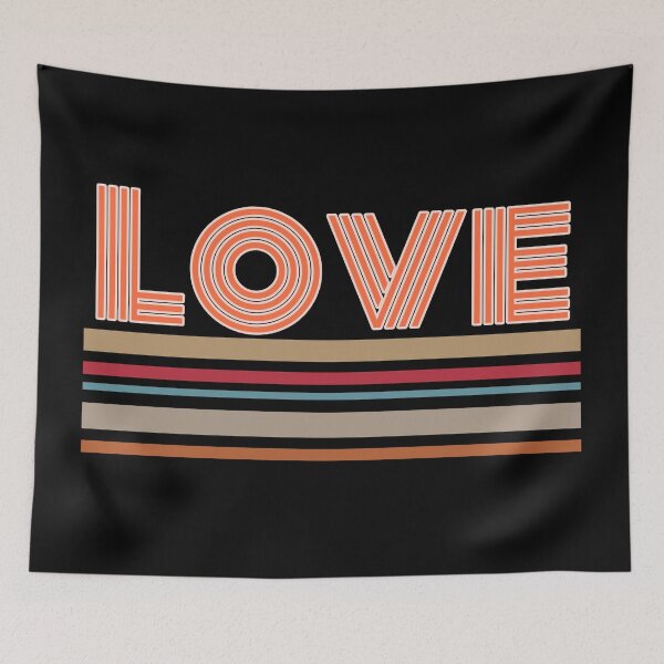 Item preview, Retro Colorful Love designed and sold by LemonFun.