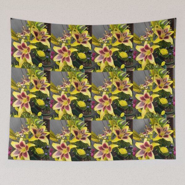 Item preview, Lily Flower Yellow designed and sold by Sarah  Rajkotwala.
