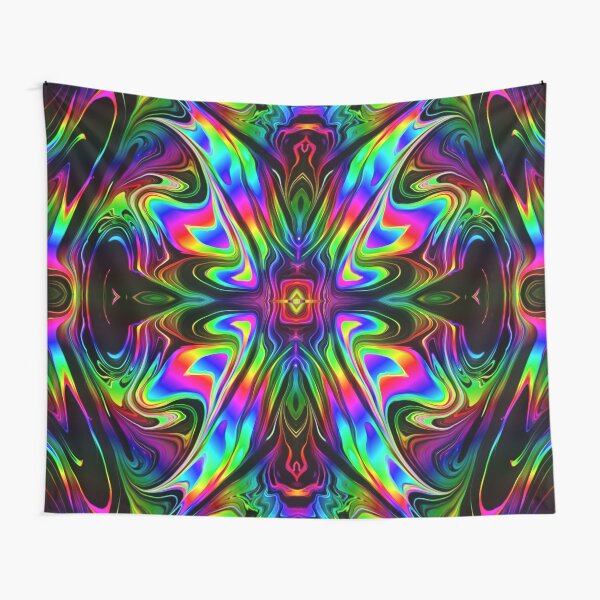 Item preview, X Factor (Psychedelic glitch art) designed and sold by PsychedelicPour.