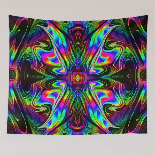 Item preview, X Factor (Psychedelic glitch art) designed and sold by PsychedelicPour.