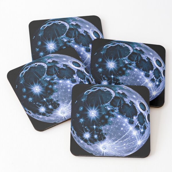 Item preview, Cosmic moon stickers designed and sold by Flowerslaps.