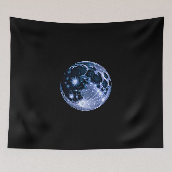 Item preview, Cosmic moon stickers designed and sold by Flowerslaps.