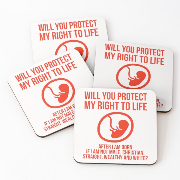 Item preview, Will you protect my right to life?  designed and sold by Rachel the Artist .