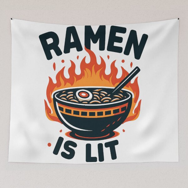 Item preview, Ramen Bowl Japanese Food Kawaii designed and sold by KitonicTees.