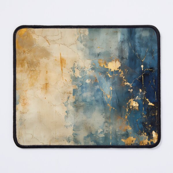 Item preview, Blue and Gold pattern designed and sold by LifeGivesLemons.