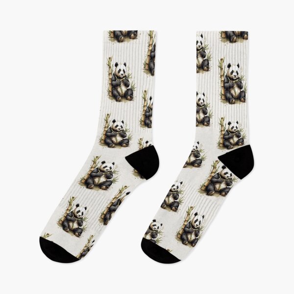 Item preview, Panda Eating Bamboo Shoots designed and sold by BajanTees.