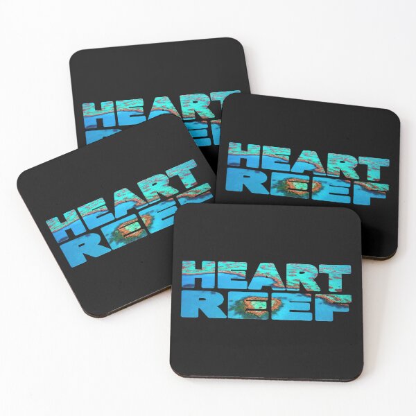 Item preview, HEART REEF - Queensland Australia Great Barrier Reef designed and sold by Adam Gormley.