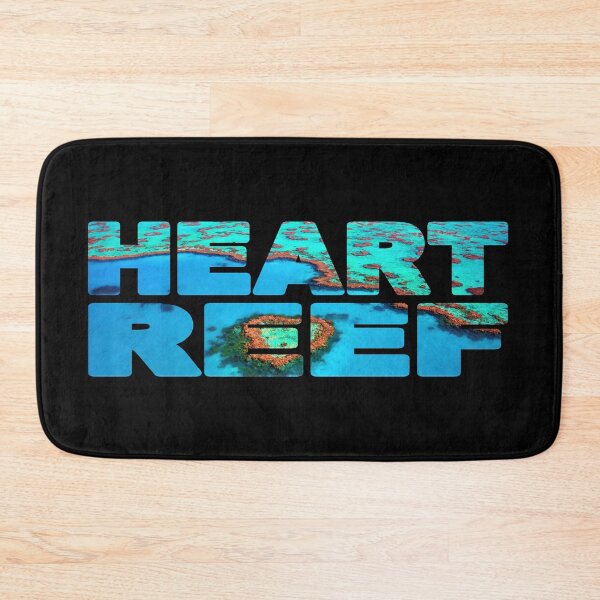 Item preview, HEART REEF - Queensland Australia Great Barrier Reef designed and sold by Adam Gormley.