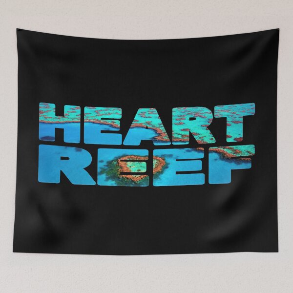 Item preview, HEART REEF - Queensland Australia Great Barrier Reef designed and sold by Adam Gormley.
