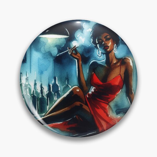 Item preview, Femme Fatale on the Bar [Neo Noir] designed and sold by RESToRAPTOR.