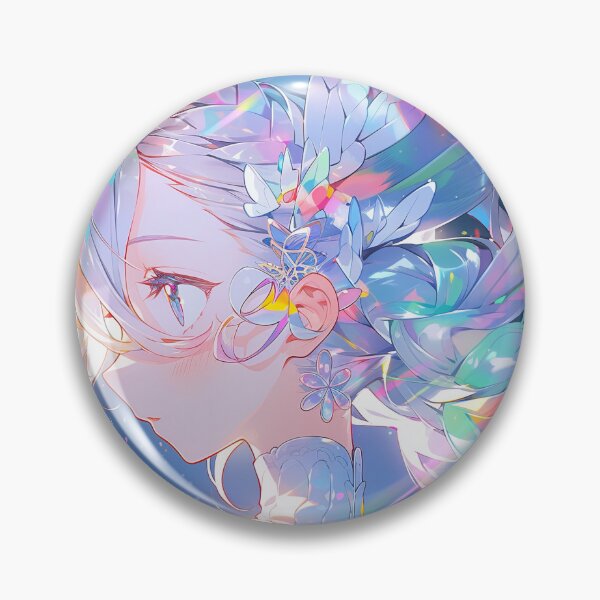 Item preview, Ethereal Crystal Beauty Anime Girl designed and sold by bubblegoth.