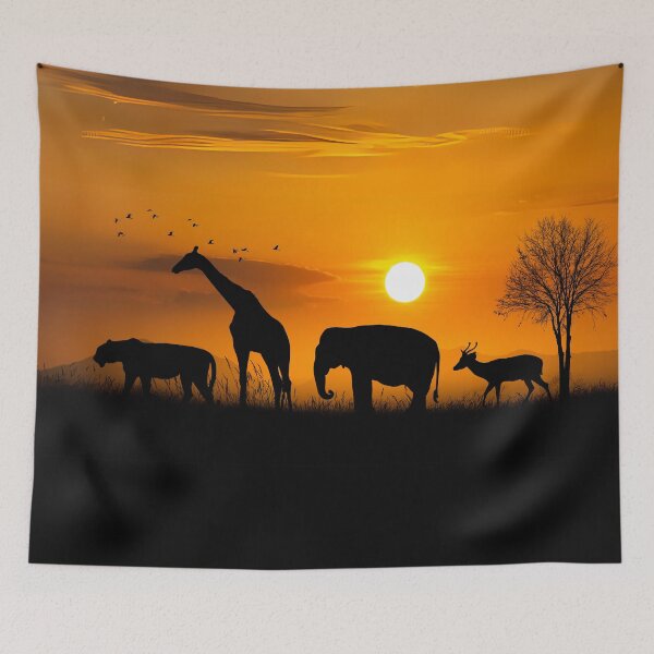 Item preview, Safari Sunset designed and sold by TheCatmeow2000.