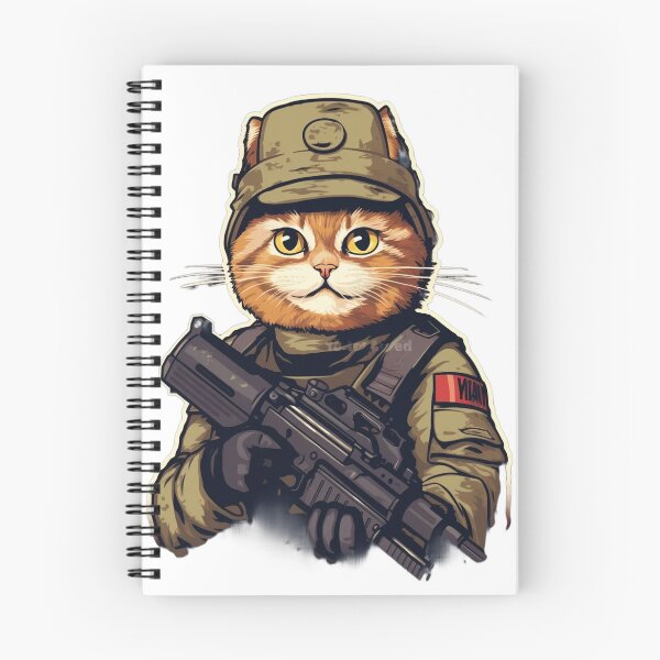 Item preview, I Saw That Jesus - Humorous Cat & Military Meme Artwork designed and sold by geodedebit.