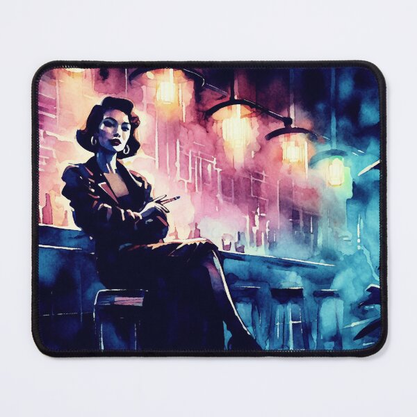 Item preview, Woman in a Bar [Neo Noir] designed and sold by RESToRAPTOR.