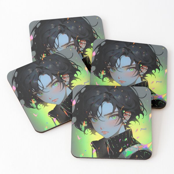 Item preview, Vibrant Futuristic Aesthetic Anime Girl designed and sold by bubblegoth.