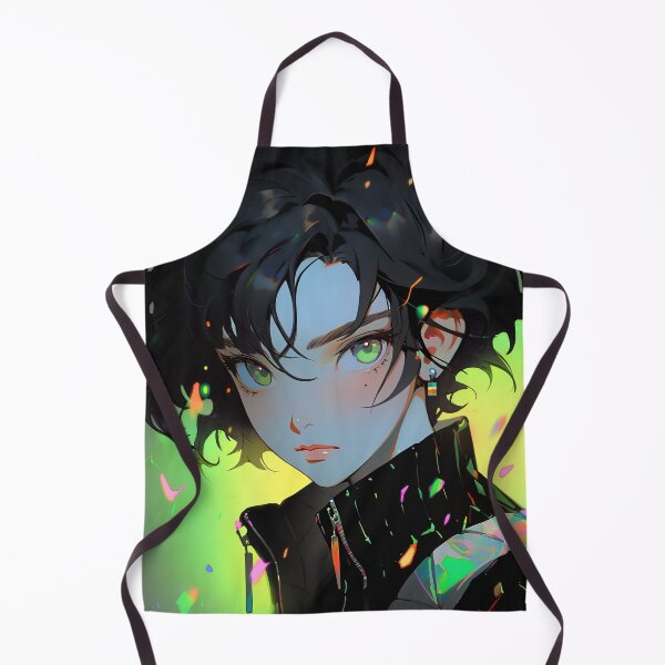 Item preview, Vibrant Futuristic Aesthetic Anime Girl designed and sold by bubblegoth.