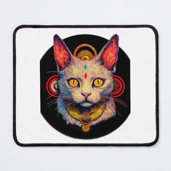 Item preview, Mystical Geometry: The Enigmatic World of Kitten, Magic, and Psychedelia designed and sold by geodedebit.