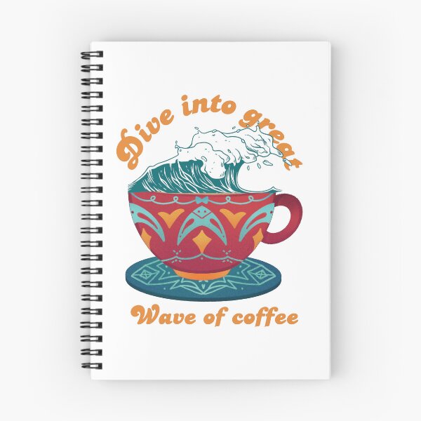 Item preview, Dive into great wave of coffee  designed and sold by Cosmicworld07.