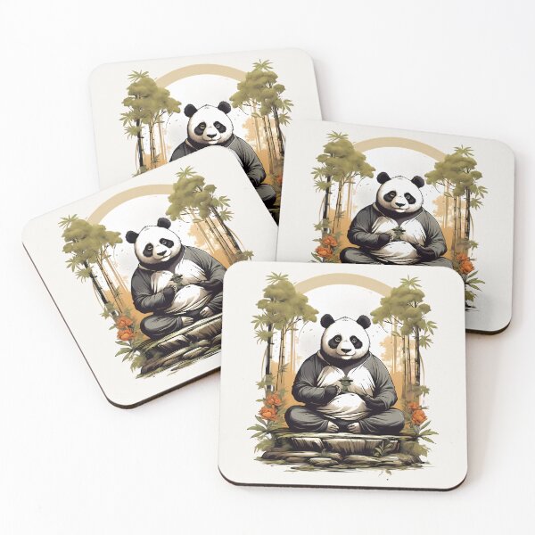 Item preview, Panda Meditating In The Forest designed and sold by BajanTees.