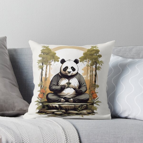 Item preview, Panda Meditating In The Forest designed and sold by BajanTees.
