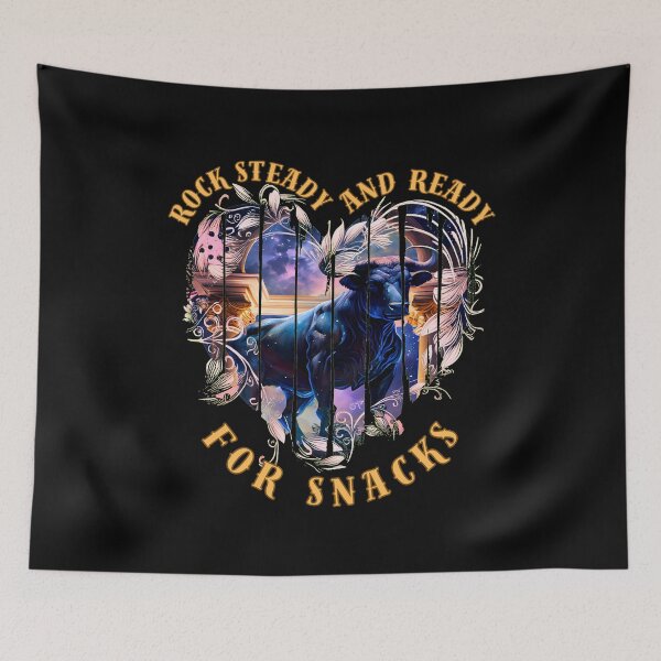 Item preview, Rock Steady And Ready For Snacks. taurus sign designed and sold by ZodiacWonders.
