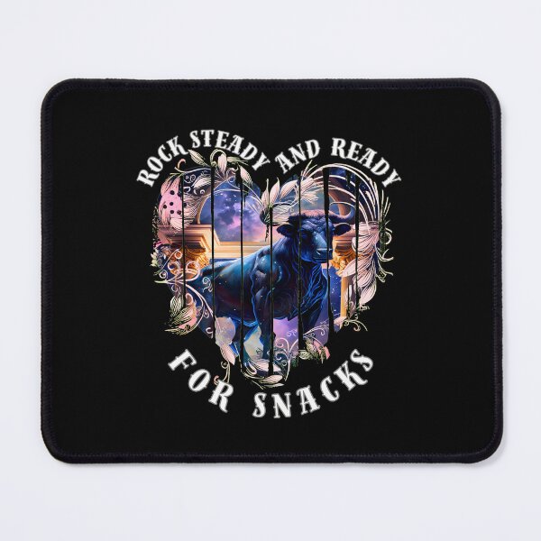 Item preview, Rock Steady And Ready For Snacks designed and sold by ZodiacWonders.