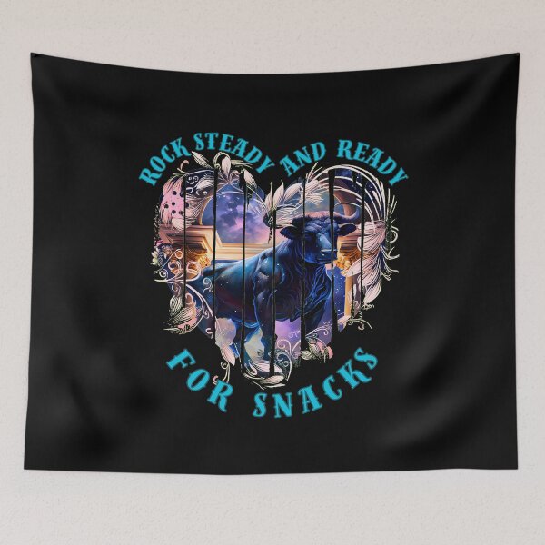 Item preview, Rock Steady And Ready For Snacks. taurus birthday designed and sold by ZodiacWonders.