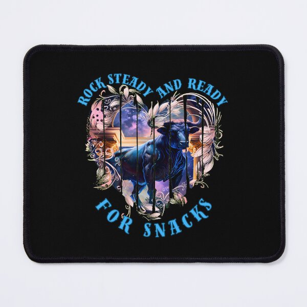 Item preview, Rock Steady And Ready For Snacks. taurus horoscope designed and sold by ZodiacWonders.