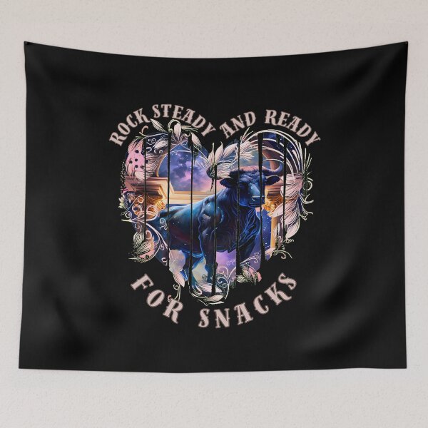 Item preview, Rock Steady And Ready For Snacks. taurus zodiac sign designed and sold by ZodiacWonders.