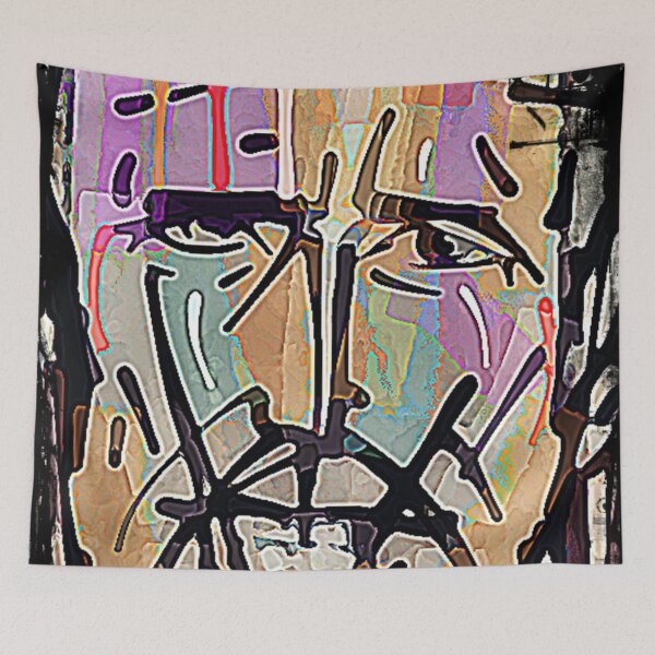 Item preview, Synthwave Serenade: GPT-3.5's Emotive 80s Punk Portrait designed and sold by Olojo.