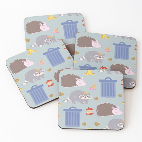 Item preview, Cute Possums and Raccoons  designed and sold by Bridget Swanson.