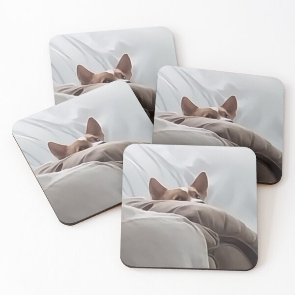 Item preview, Peeking Side-eye of the Corgi designed and sold by PrintedPaint.