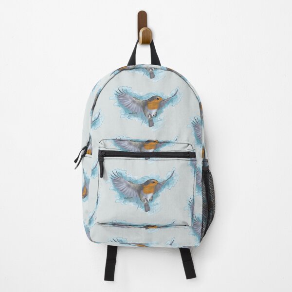 Item preview, Robin bird flying Watercolor designed and sold by studioss76.