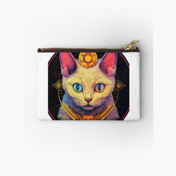 Item preview, Mystical Geometry: The Enigmatic World of Kitten, Magic, and Psychedelia designed and sold by geodedebit.