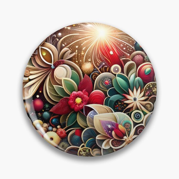 Item preview, Hyperbolic Flower designed and sold by MaxEntropyArt.
