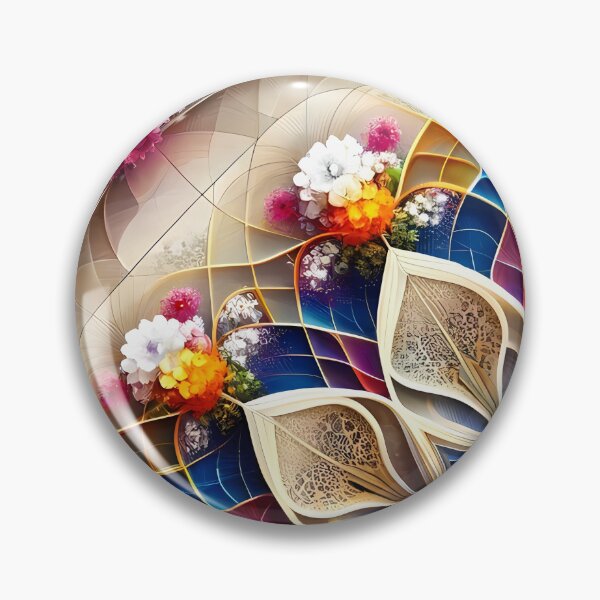 Item preview, Hyperbolic Flower designed and sold by MaxEntropyArt.