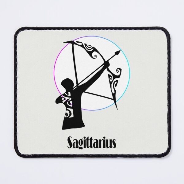 Item preview, SAGITTARIUS (Black) designed and sold by Nesian-Tahiti.