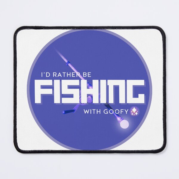 Item preview, I'd rather be fishing with Goofy... Dreamlight Valley designed and sold by orsoshesells.