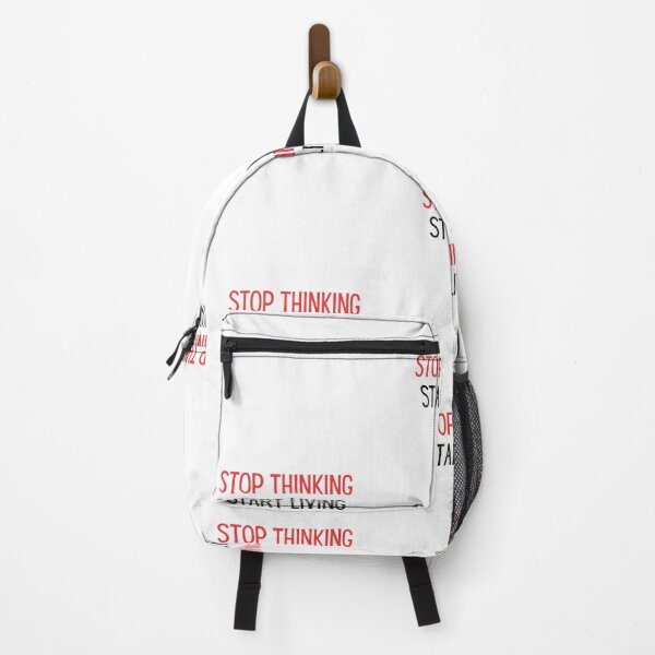 Item preview, stop thinking start living self motivation inspirational  designed and sold by helkav.