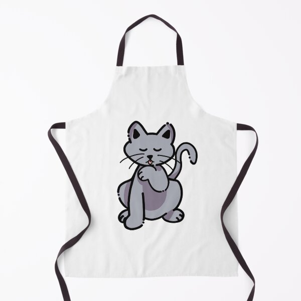 Item preview, Cat licking itself designed and sold by MelleGleice.