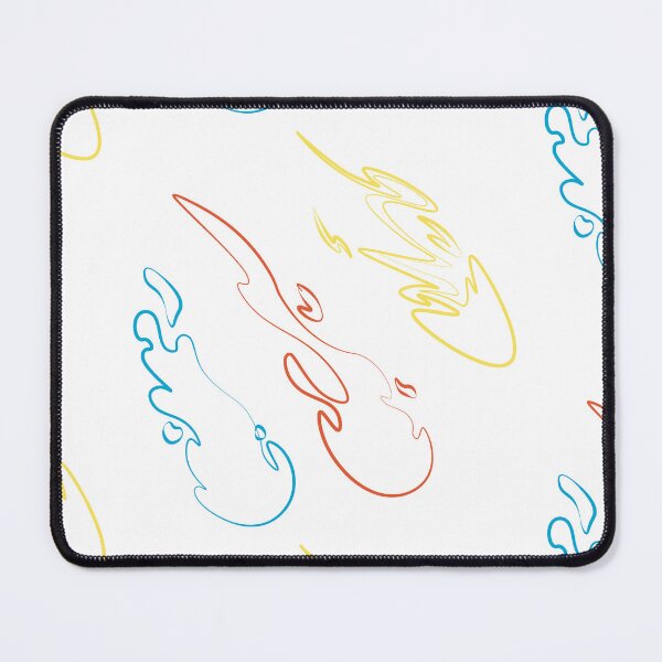 Item preview, Elemental Splash: Vibrant Fire, Water, Lightning Energy Art designed and sold by Carsondood.