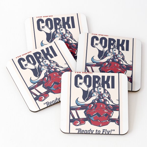 Item preview, Red Baron Corki designed and sold by PortPortmanArt.