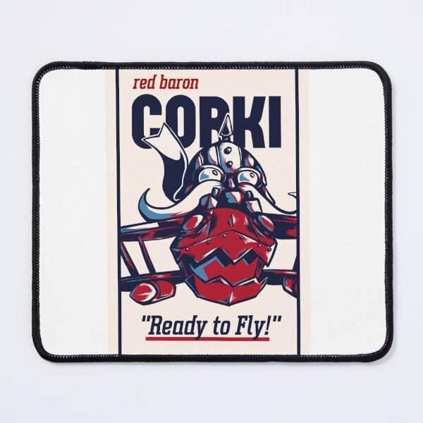 Item preview, Red Baron Corki designed and sold by PortPortmanArt.
